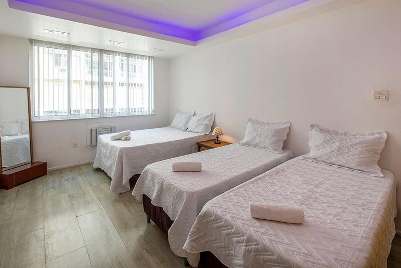Espaçoso E Confortável 4 Quartos Em Copacabana 8 Pessoas! Apartamento *
